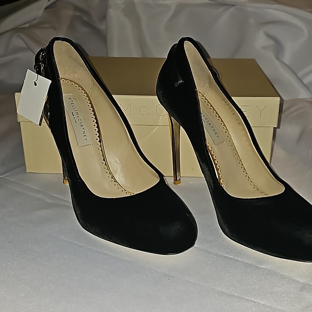 Stella McCartney Velvet Pimps sz 41